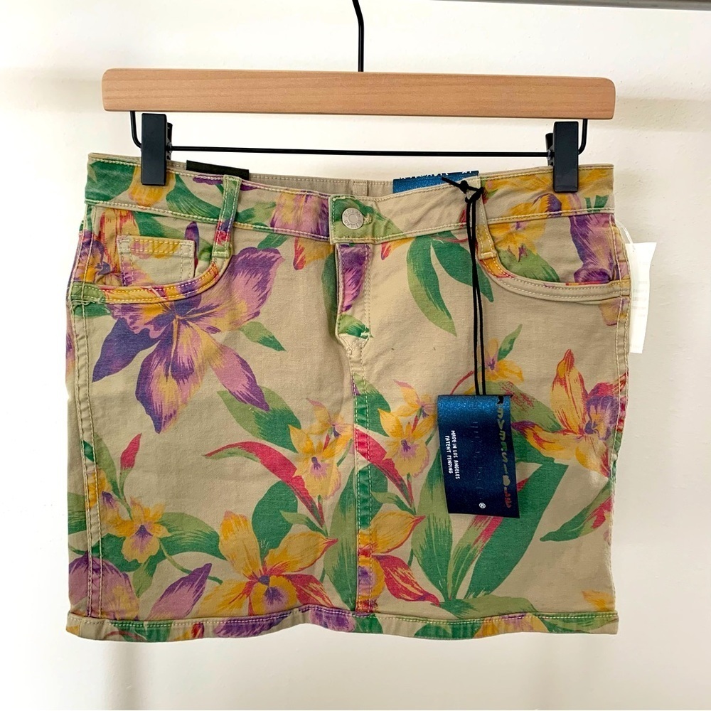 Bleulab Skirts | Bleulab Floral Reversible Mini Skirt